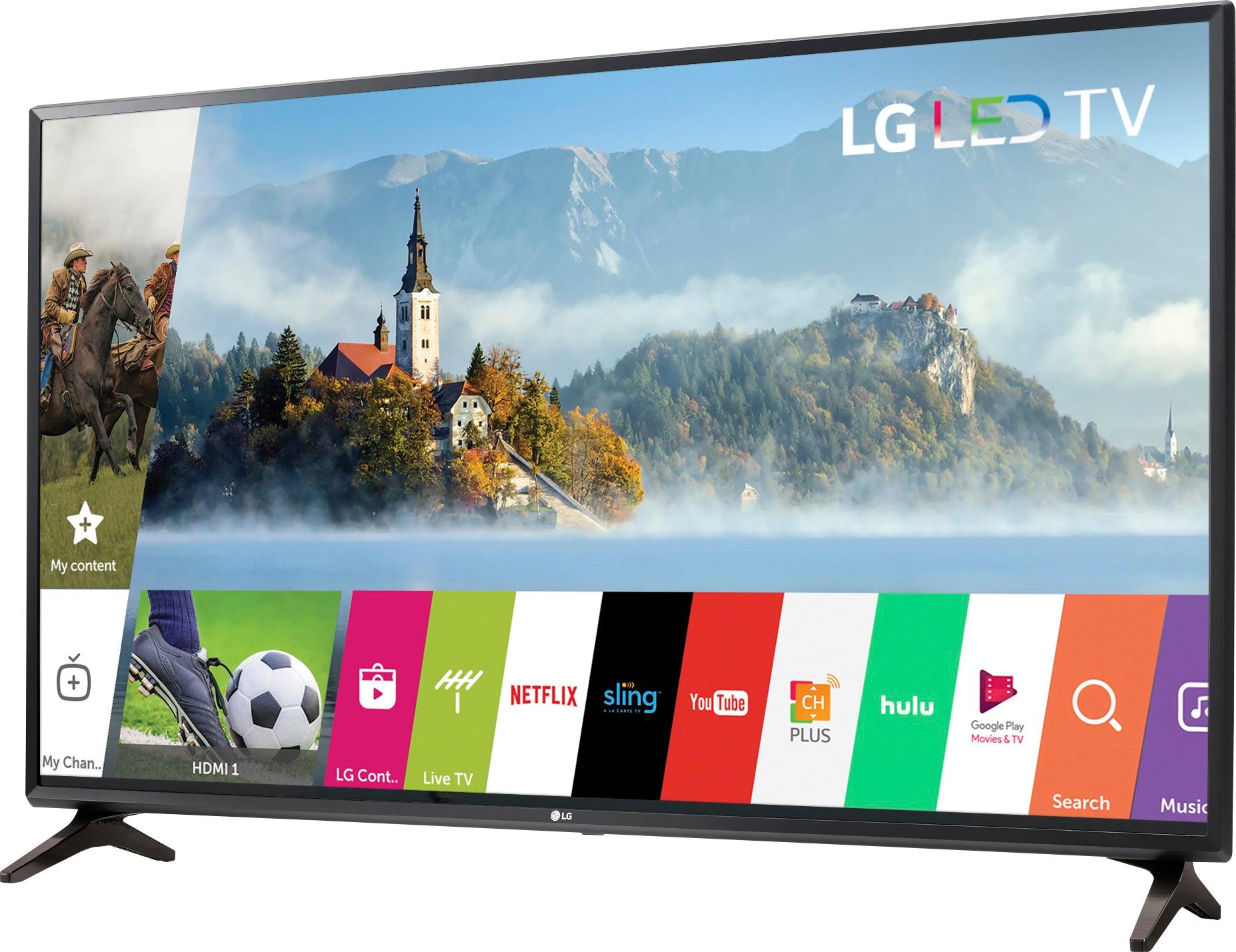 tension Rainbow Across Best Buy: LG 43" Class LED LJ550M Series 1080p Smart HDTV 43LJ550M
