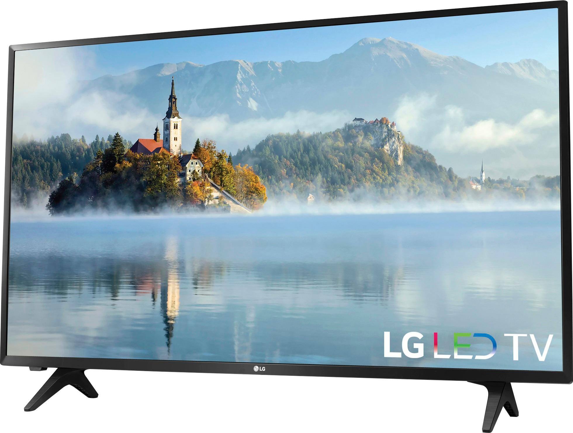 Left. LG - 43" Class - LED - 1080p - HDTV.