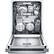 Alt View 11. Bosch - 24" Top Control Built-In Dishwasher with Stainless Steel Tub - Stainless steel.