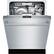 Alt View 11. Bosch - 24" Top Control Built-In Dishwasher with Stainless Steel Tub.