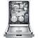 Alt View 12. Bosch - 24" Top Control Built-In Dishwasher with Stainless Steel Tub.