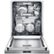 Alt View 11. Bosch - 24" Top Control Built-In Dishwasher with Stainless Steel Tub - Stainless Steel.