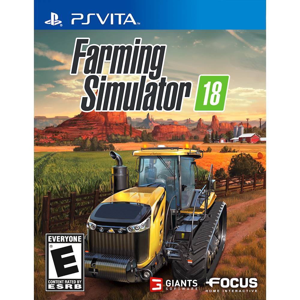 Benign Materialism Slime Best Buy: Farming Simulator 18 Standard Edition PS Vita 720365
