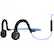 Left. AfterShokz - Sportz Titanium Wired Bone Conduction Open-Ear Headphones - Ocean Blue.