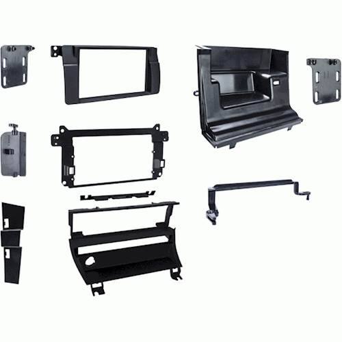 Front. Metra - Dash Kit for Select 1999-2006 BMW 3-Series Vehicles - Matte black.