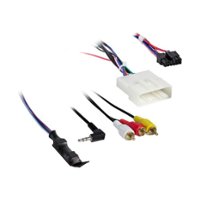 AXXESS - Wiring Harness for Select Nissan Vehicles - Black - Front_Zoom