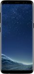 Front Zoom. Samsung - Galaxy S8 64GB (Unlocked) - Midnight Black.