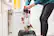 Back. BISSELL - BISSELL CleanView Compact Upright Vacuum - Black / Red.