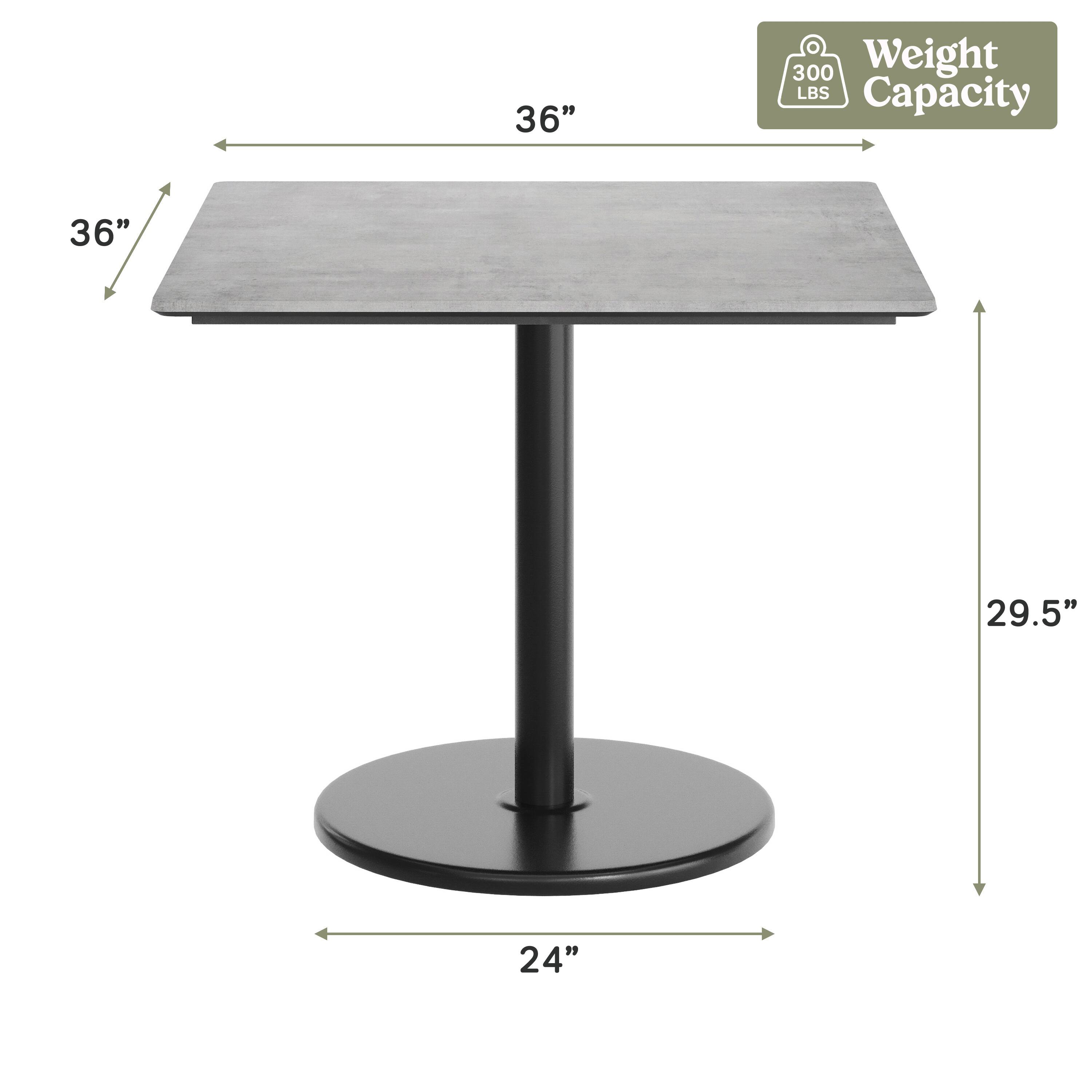 36"  
300 Weight LBS Capacity  
36"  
29.5"  
24"