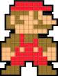 PDP - Pixel Pals™ 8-Bit Mario - Red/Brown - Larger Front
