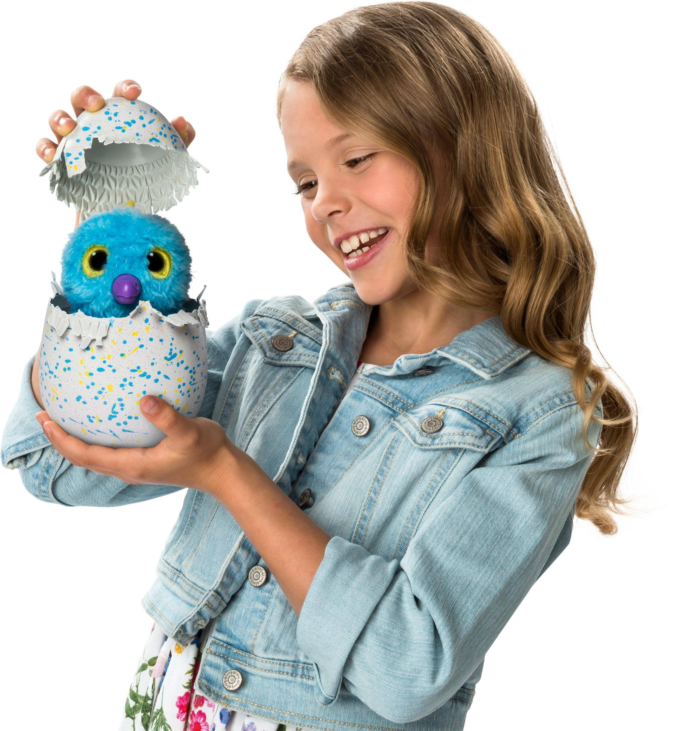 hatchimals glittering garden sound clip on