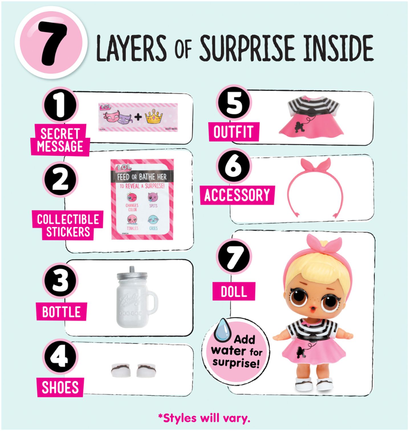 Best Buy: L.O.L. Surprise! Series 1 Doll Styles May Vary 546764
