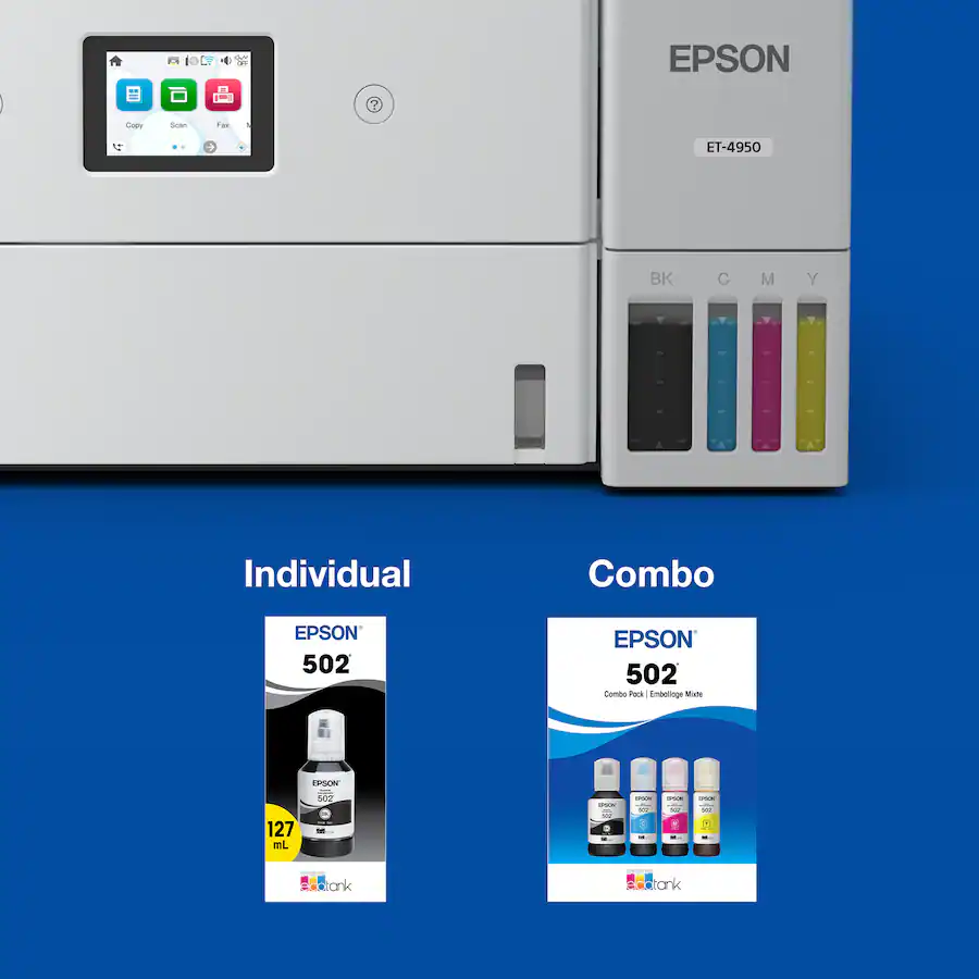 Epson EcoTank 502 Ink Bottle Black T502120-S - Best Buy