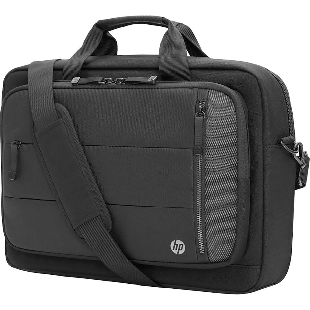 Alt View 3. HP - 16" Renew Executive Laptop Bag 6B8Y2AA - Black.