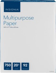 Insignia™ - Multipurpose 8.5" x 11" 750-Count Paper - Front_Zoom
