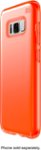 Front Zoom. Speck - Presidio CLEAR Case for Samsung Galaxy S8+ - Matte tangerine orange.