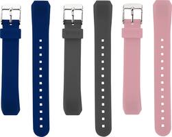 WITHit - Band Kit for Fitbit Alta and Alta HR (3-Pack) - Gray/Navy/Pink - Angle_Zoom