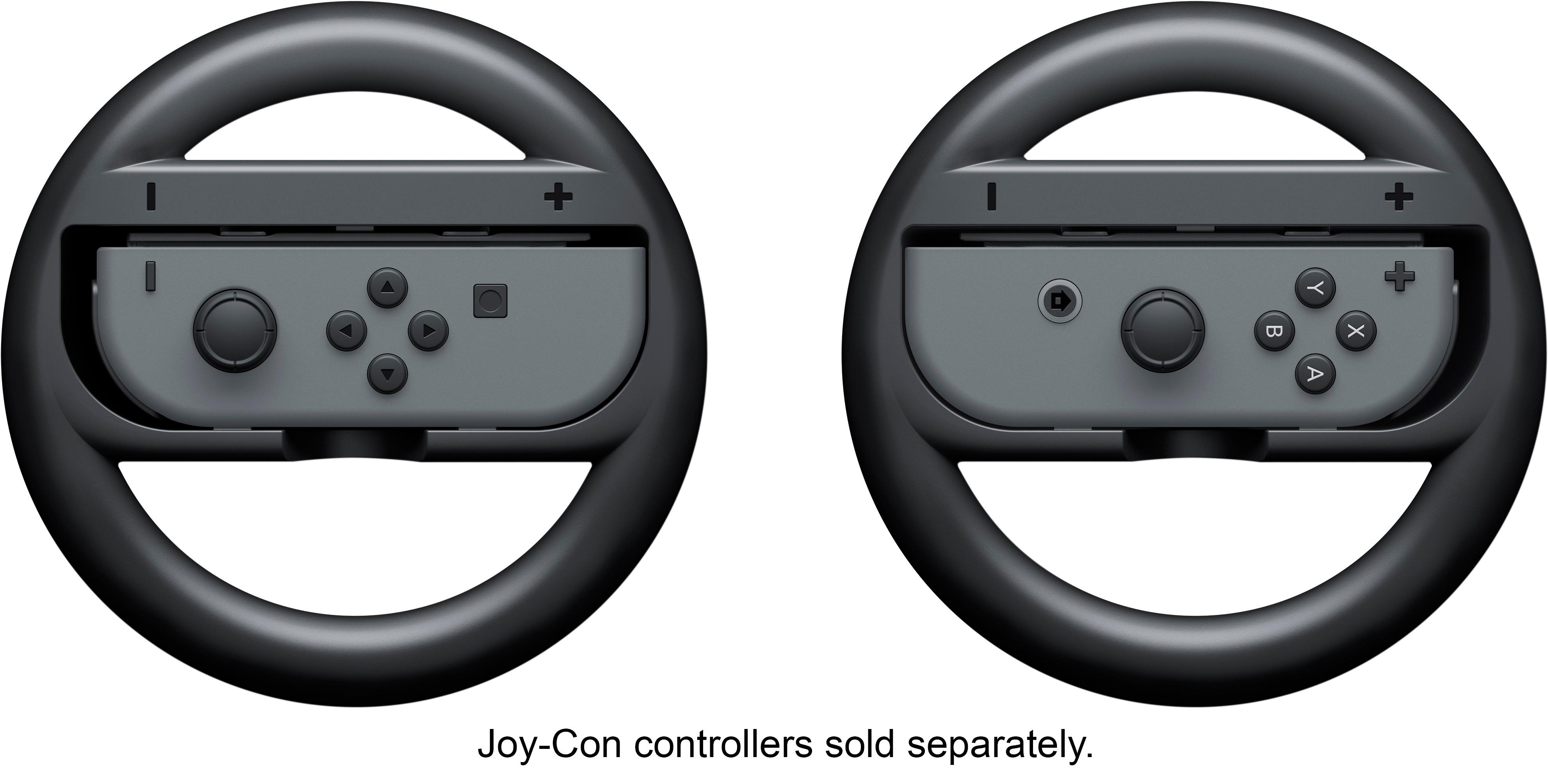 Best Buy: Joy-Con Wireless Wheel (set of 2) for Nintendo Switch 