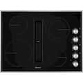 JennAir - 30 in. Wide 4 Element JX3 Euro-Style Built-In Electric Cooktop - Black Stainless Steel