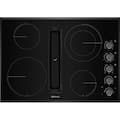 JennAir - 30 in. Wide 4 Element JX3 Euro-Style Built-In Electric Cooktop - Black