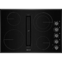 JennAir - JX3 Euro-Style 30" Built-In Electric Cooktop - Black - Front_Zoom