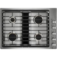 JennAir - JX3 30" Built-In Gas Cooktop - Stainless Steel - Front_Zoom