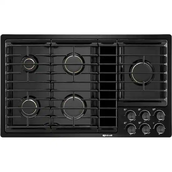 36 electric cooktop with downdraft clearance