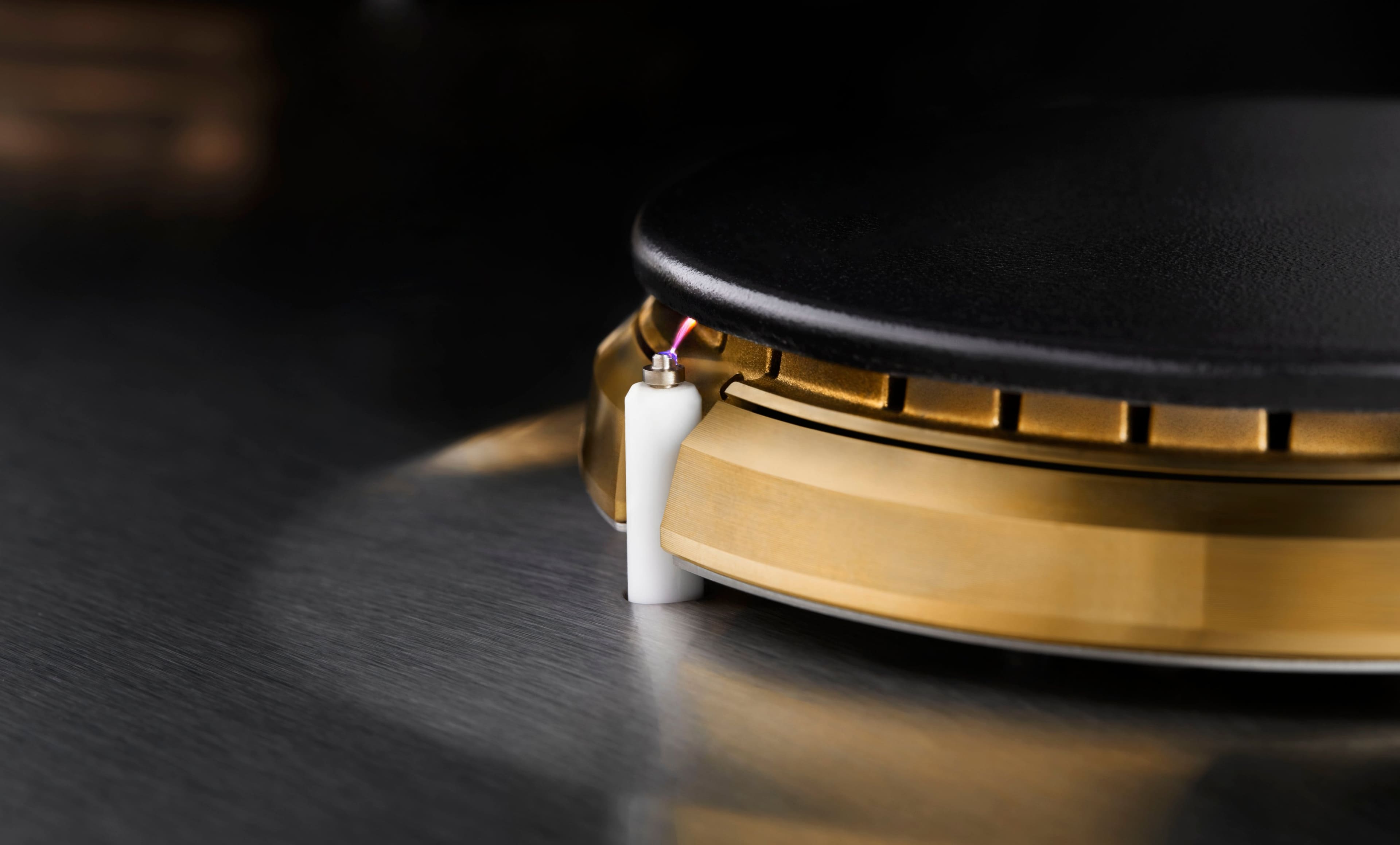 Alt View 12. JennAir - 36" Built-In Gas Cooktop - Stainless steel.