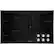 Front. JennAir - JX3 Euro-Style 36" Built-In Electric Cooktop - Black stainless steel.