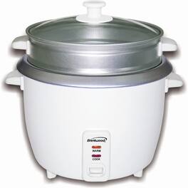 Brentwood - Rice Cooker/Steamer - Size: 10 Cups - Multi