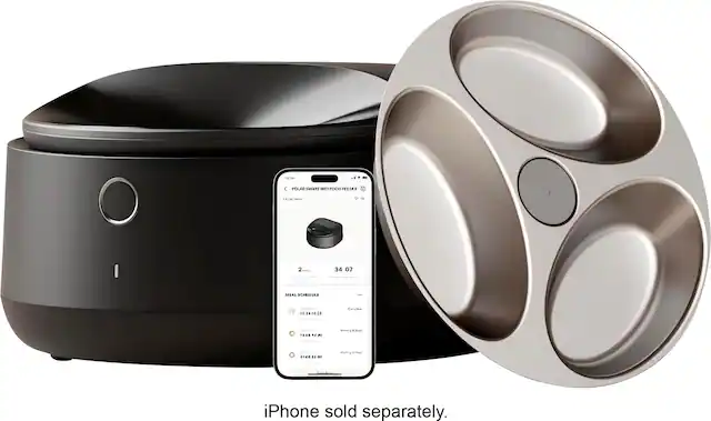 The text on the image reads: "iPhone sold separately."