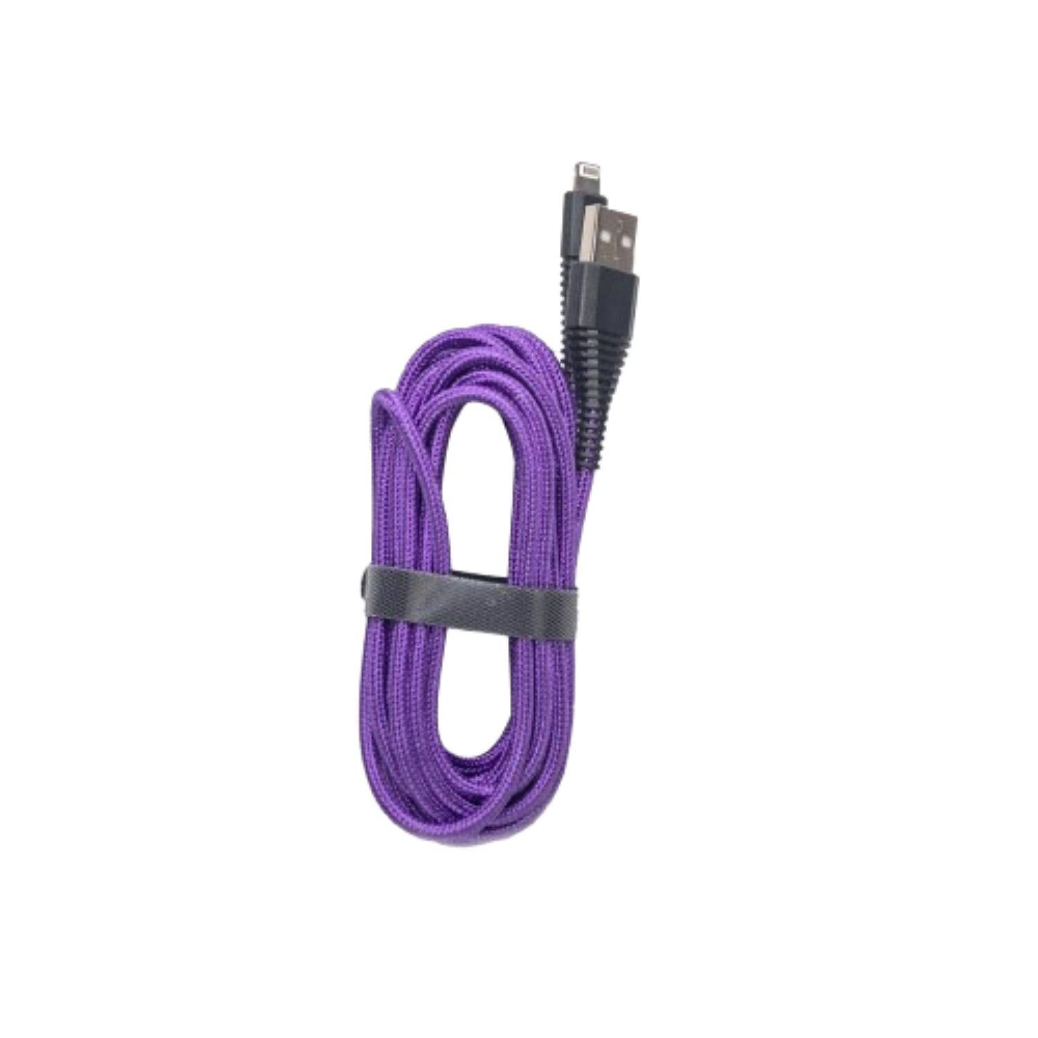 Stock Preferred - 10ft Nylon Lightning Fast Charging Cable for iPhone 14/13/12/11/SE/X/8/iPad