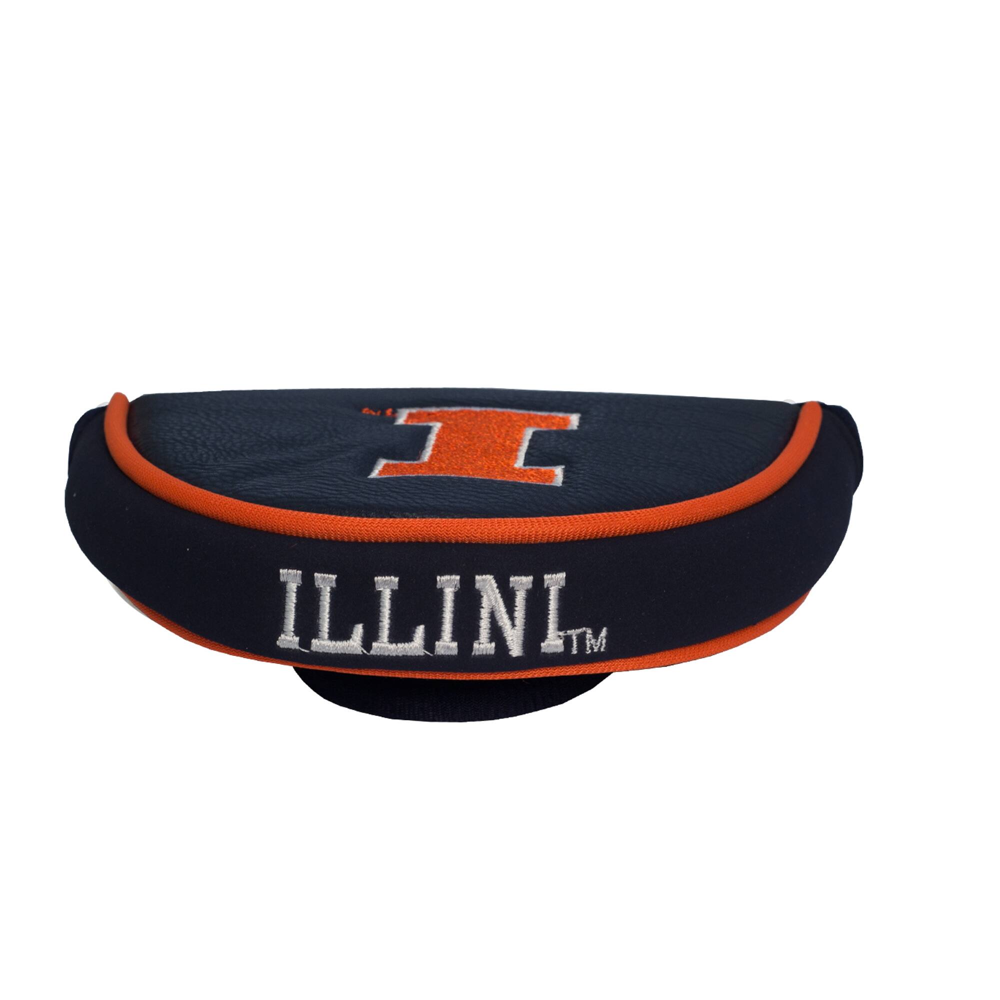 Alt View 1. Team Golf - Illinois Fighting Illini Team Mallet Putter Cover - Multicolor.