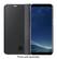 Alt View 2. Samsung - S-View Flip Cover for Samsung Galaxy S8 - Black.