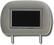 Front Standard. Epik - Headrest DVD System for GM/GMC - Medium pewter.