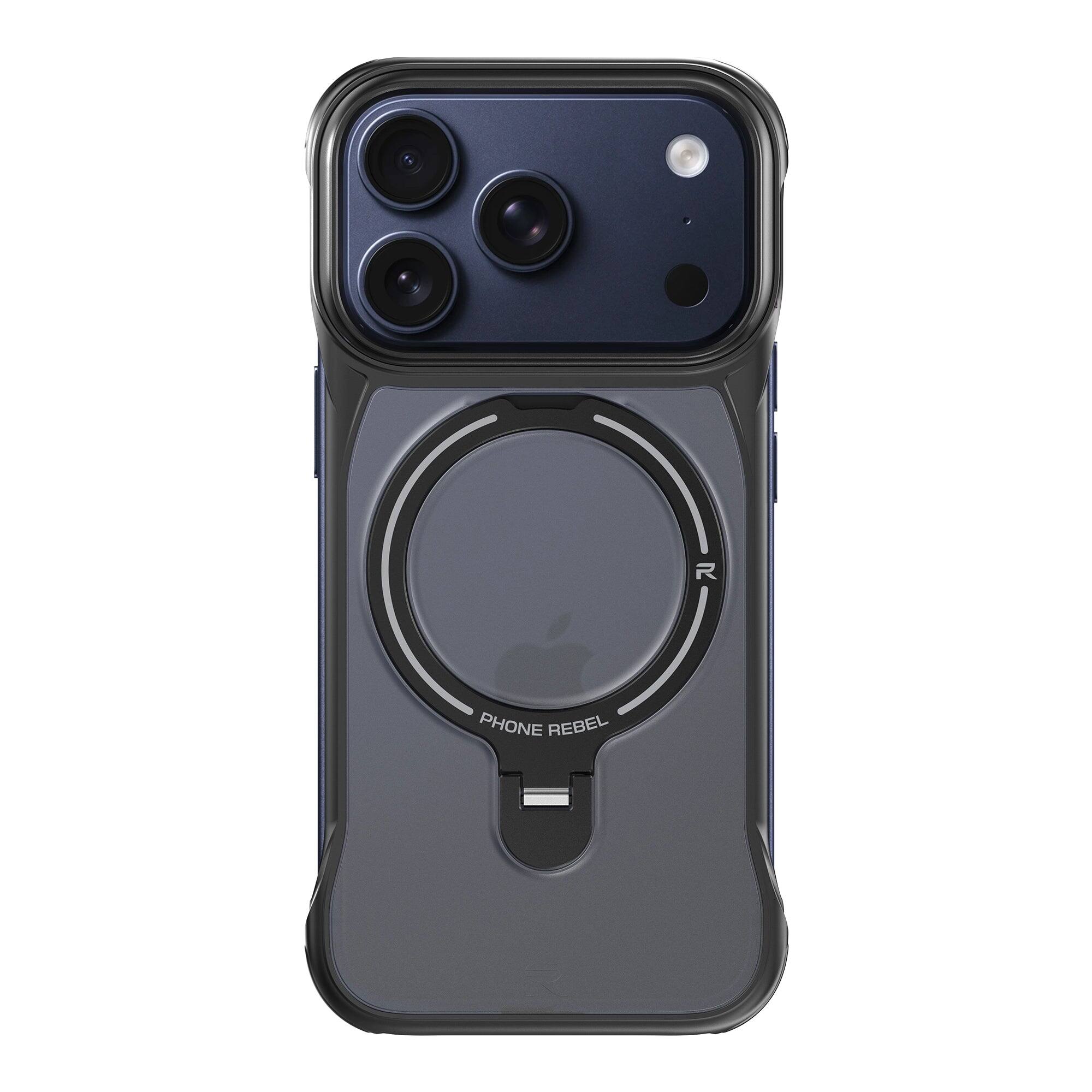 Rebel - Frosted FLEX Series Case For Apple iPhone 17 Pro - /Matte Clear - Black