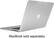 Alt View 1. Incase Designs - Hardshell Shield Case for 13" Apple® MacBook® Pro - Clear.