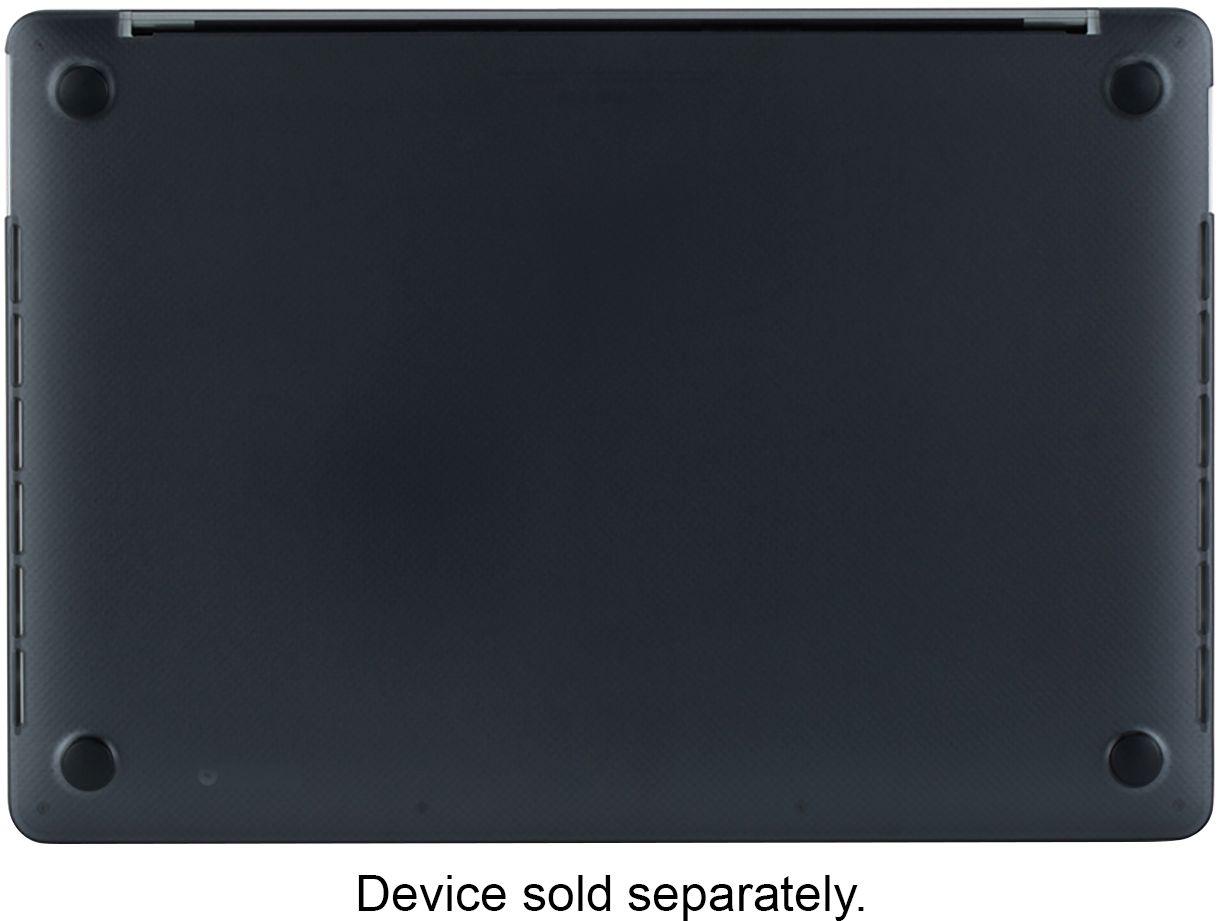 Back View: Incase - Hardshell Case for 15-inch Apple® MacBook® Pro Thunderbolt 3 (USB-C) - Frost black