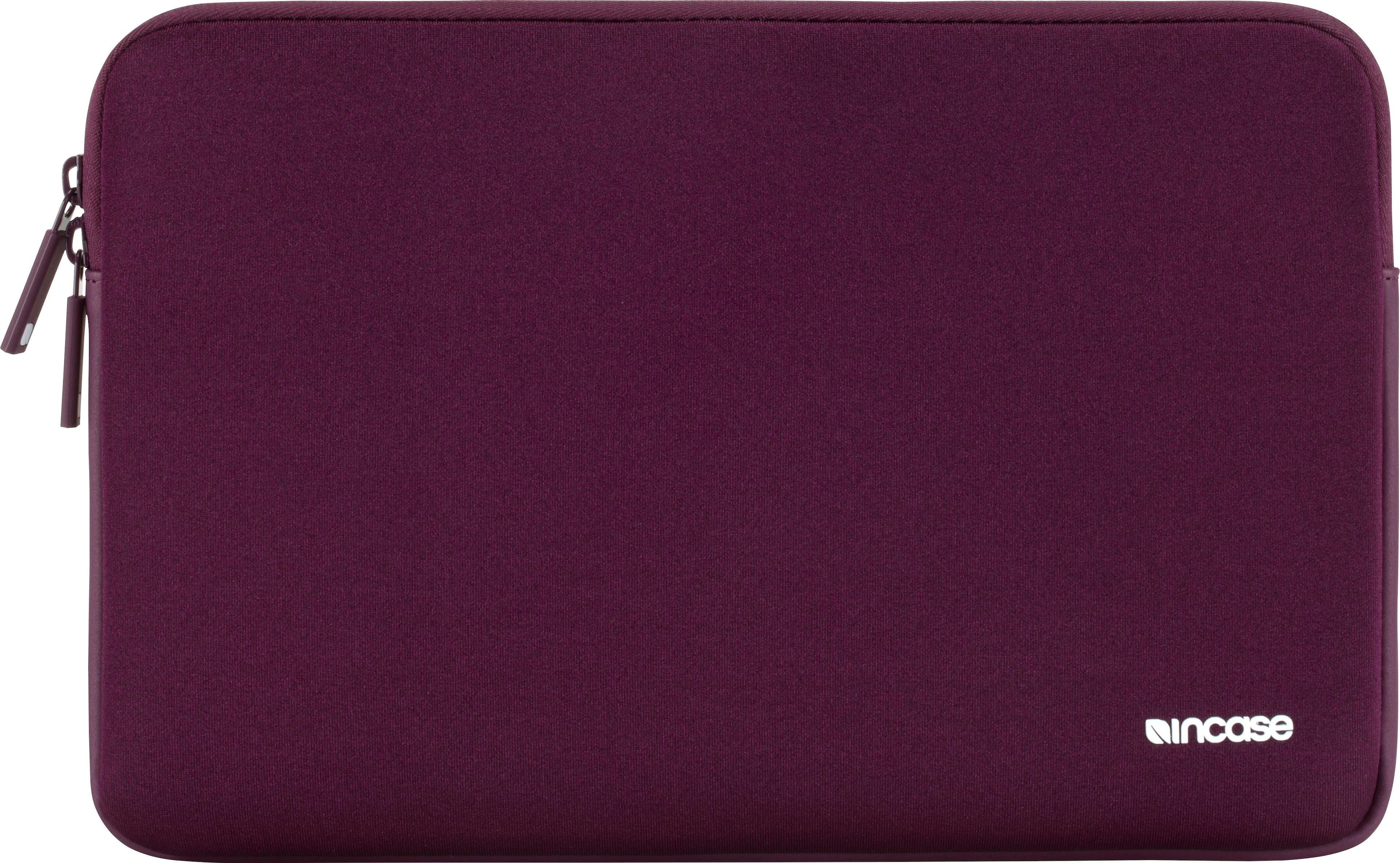 Incase Designs - Classic Sleeve for 13.3" Apple® MacBook® Pro - Aubergine - Larger Front