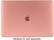 Front Zoom. Incase Designs - Hardshell Case for Apple® MacBook® Pro Thunderbolt 3 (USB-C) - Rose quartz.