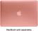 Front. Incase Designs - Hardshell Top and Rear Cover for Apple® MacBook® Pro 13.3" - Rose quartz.