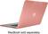 Alt View 1. Incase Designs - Hardshell Top and Rear Cover for Apple® MacBook® Pro 13.3" - Rose quartz.