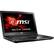 Angle. MSI - GL Series 15.6" Laptop - Intel Core i7 - 8GB Memory - NVIDIA GeForce GTX 1050 Ti - 1TB HDD + 128GB Solid State Drive - Black.