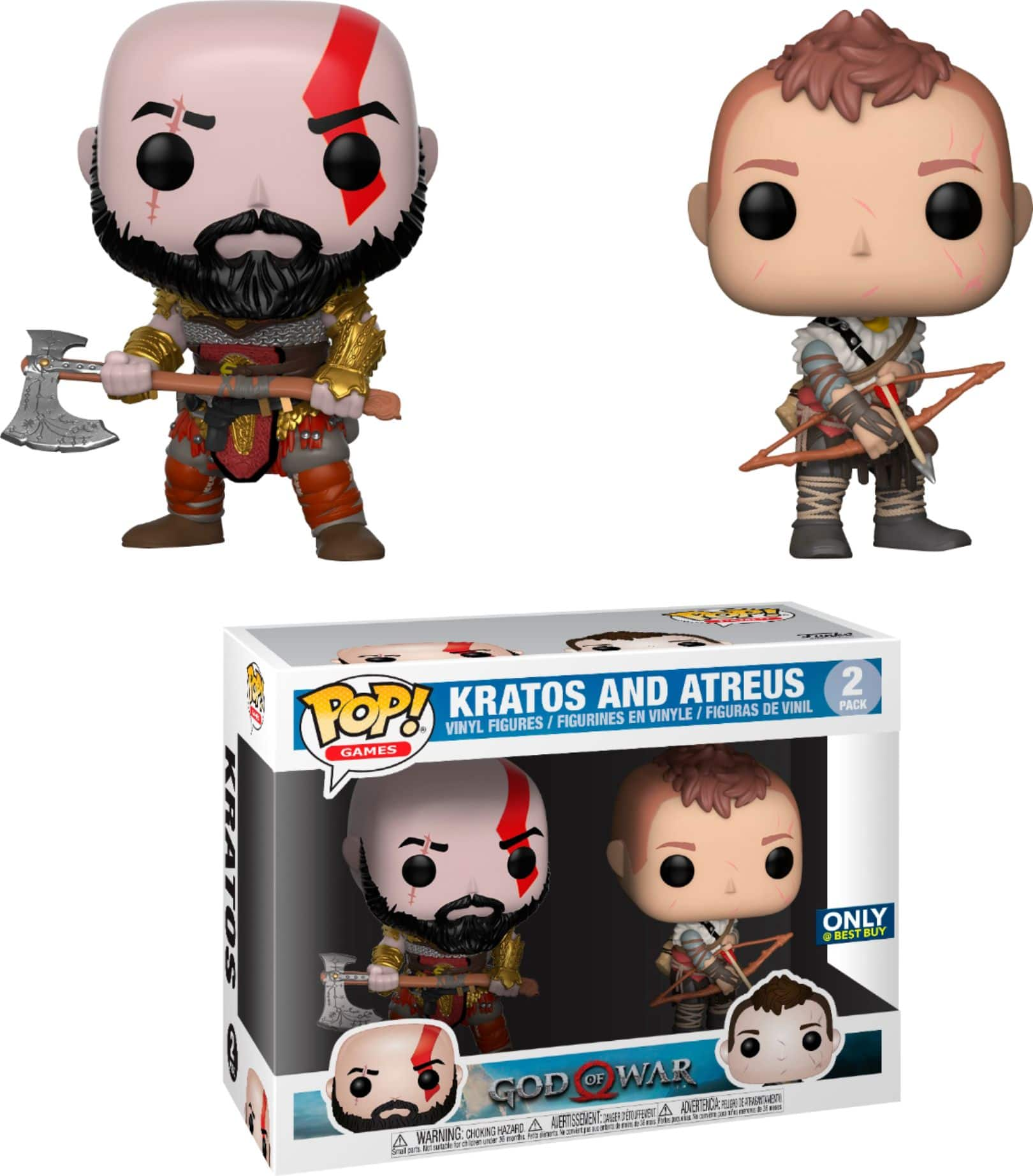 Kratos and Atretus Pack