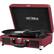 Front. Victrola - Bluetooth Stereo Turntable - Marsala.