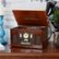 Alt View Zoom 11. Victrola - Navigator 8-in-1 Classic Bluetooth Record Player with Turntable - Espresso.
