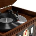 Alt View Zoom 12. Victrola - Navigator 8-in-1 Classic Bluetooth Record Player with Turntable - Espresso.