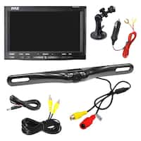 PYLE - PLCM7500 Backup Camera & Monitor System - Black - Front_Zoom