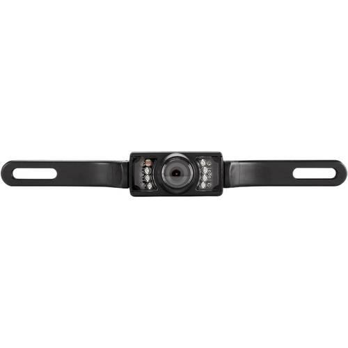 CrimeStopper - PlateCam™ Rear View Camera - Black - Larger Front