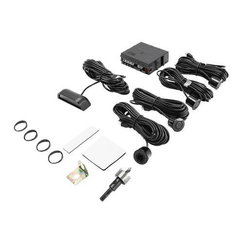 CrimeStopper - Rear Parking Assist System with LED Display for Non-Metal Bumpers - Larger Front